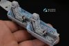 Quinta Studio QD32072 Su-27UB 3D-Printed & coloured Interior on decal paper (for Trumpeter kit) 1/32
